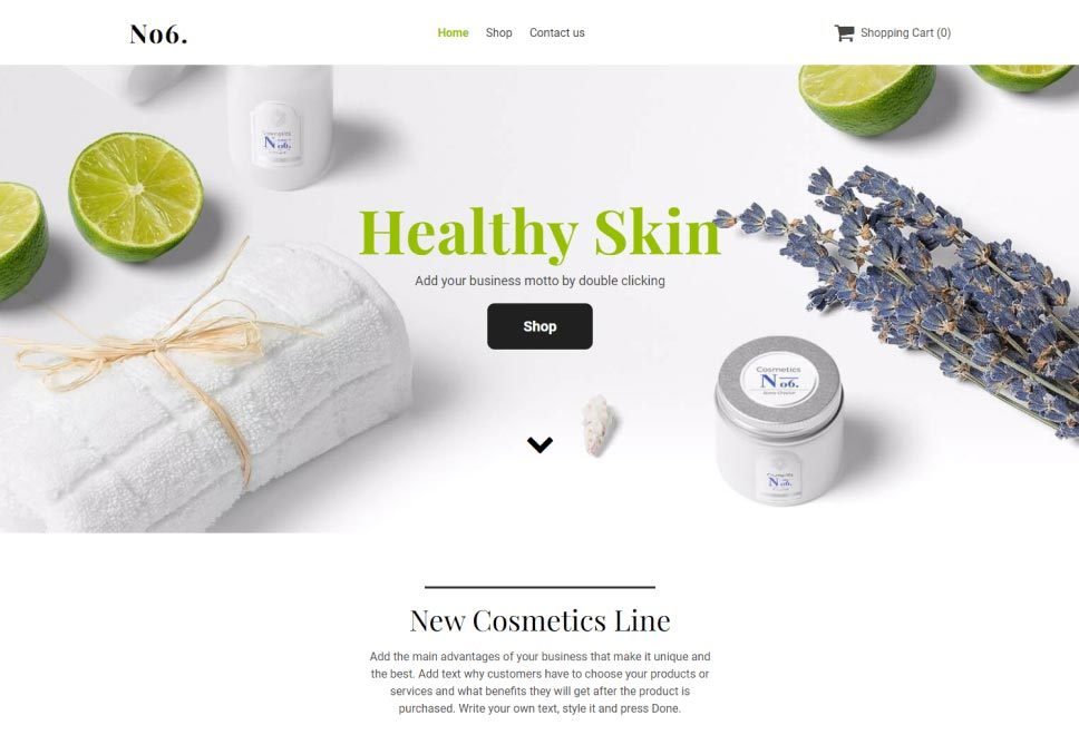 Health Brand eCommerce Template